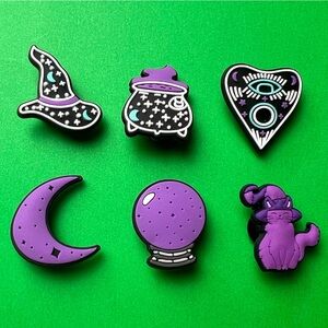 Magic Crocs Shoe Charms Set of 6 - jibbitz Charms